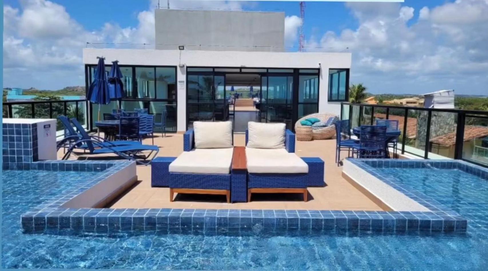 Ferienwohnung Flat Beira Mar Maracaipe- Pôrto das Galinhas Exterior foto