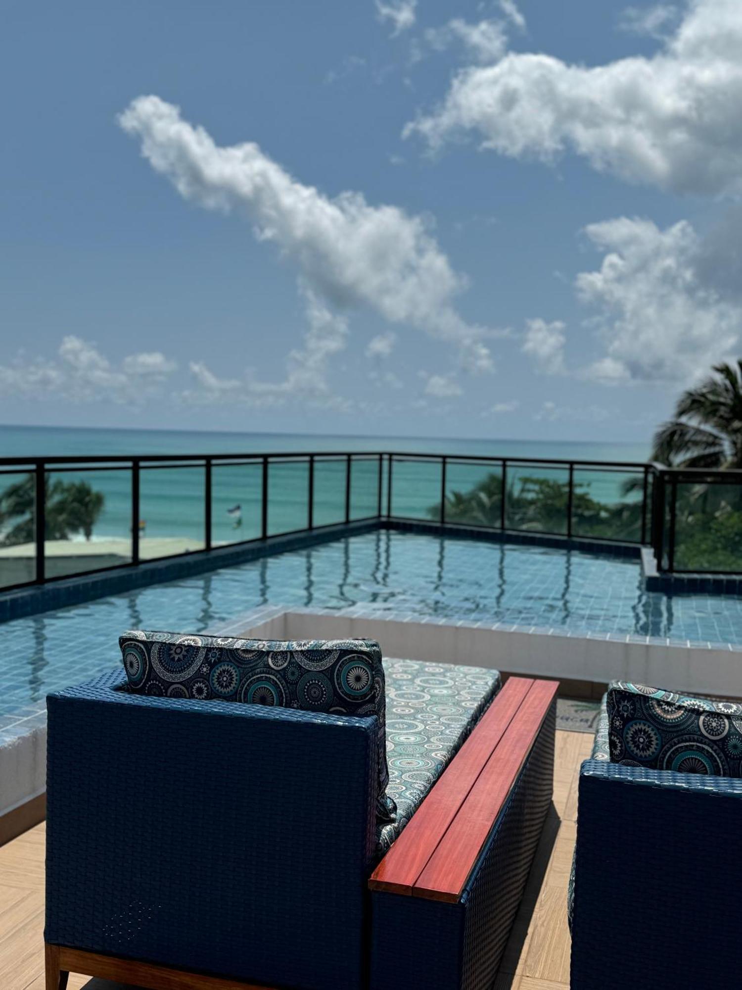 Ferienwohnung Flat Beira Mar Maracaipe- Pôrto das Galinhas Exterior foto