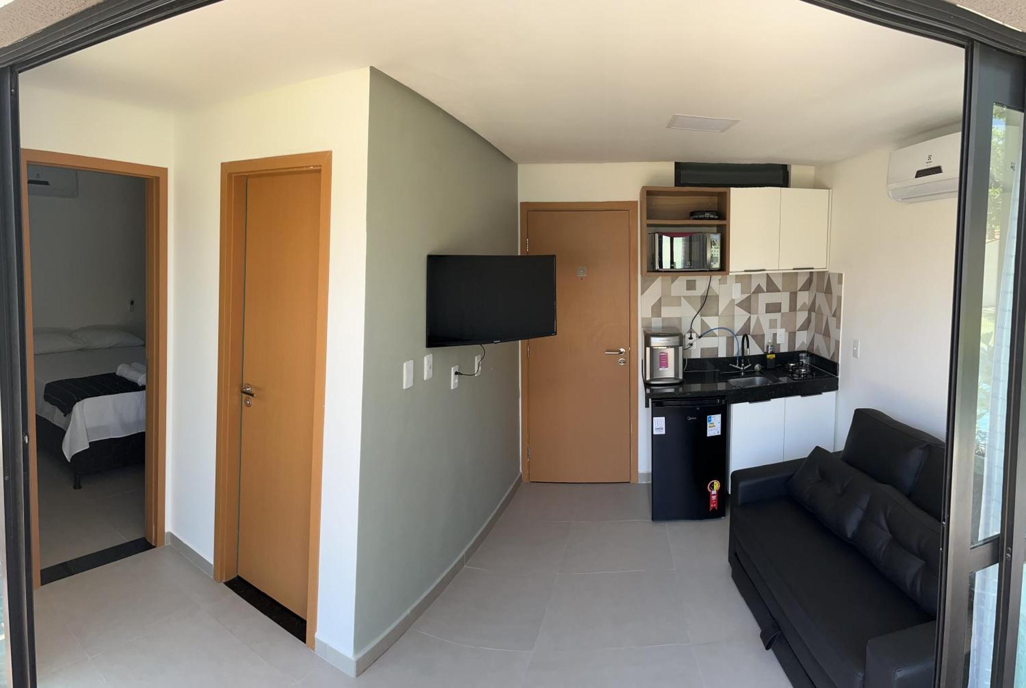 Ferienwohnung Flat Beira Mar Maracaipe- Pôrto das Galinhas Exterior foto